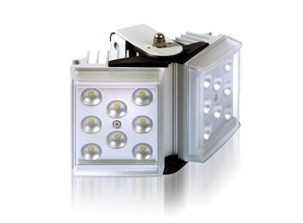 RAYLUX 50 Adaptiv hvitt LED-lys 10-20°, Inkl. PSU m/fotocelle